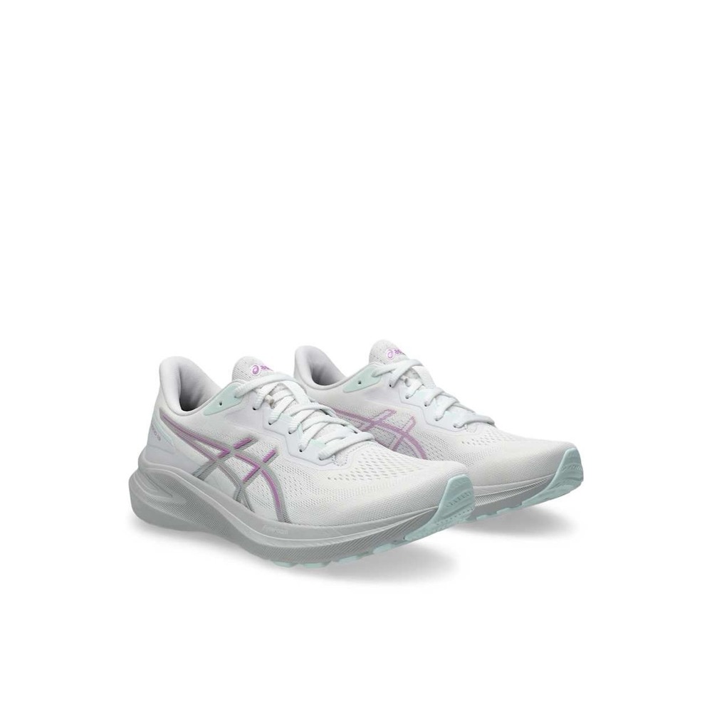 ASICS Women's Running shoes GT-1000 13 White/Lavender Glow 6.5‎ New